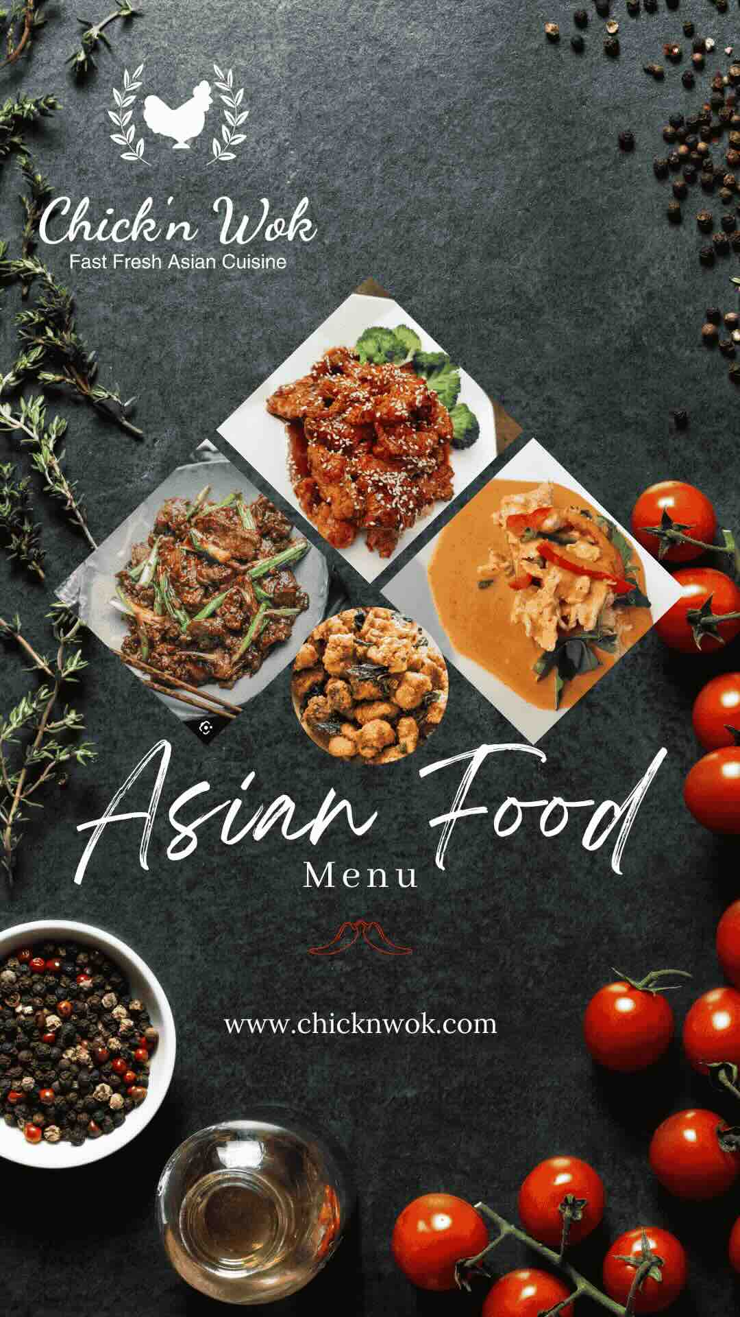 About Chick'n Wok - Fresh Asian Cuisine